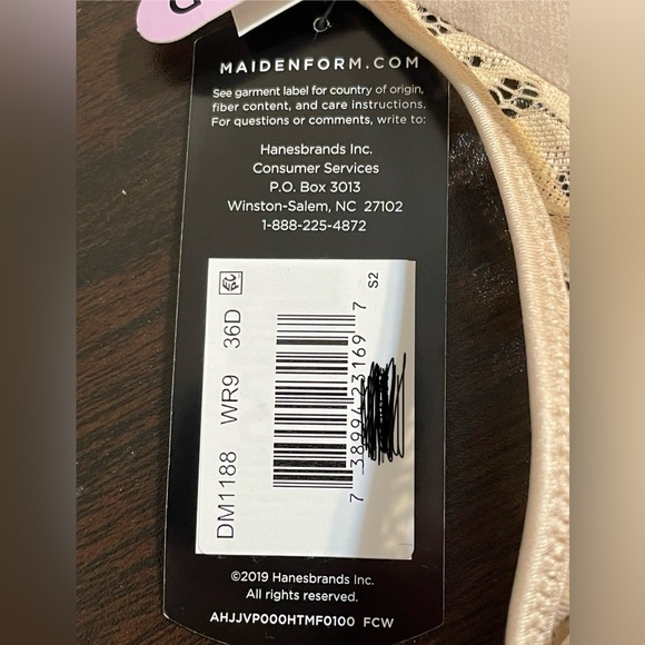 Maidenform Wireless Convertible bra in 36D. - Picture 4 of 5